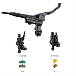 Тормозной набор дисковый гидравлический передний+задний X-SPARK HD-M500 686499