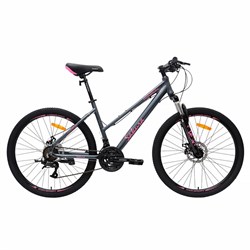 Велосипед 26" рама 17" 21sp COMIRON SAKURA розовый дымный 739625 - фото 37399