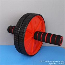 Ролик для пресса Woohooo Core Trainer / + коврик для коленей / красный 745440