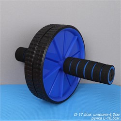 Ролик для пресса Woohooo Core Trainer / + коврик для коленей / синий 745439