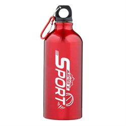 Бутылка для воды «Мастер К», 650 мл, 21×7 см, корпус из алюминия.красная 10670559