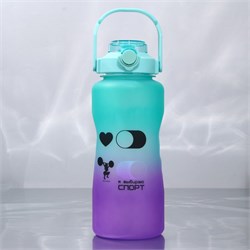 Бутылка для воды пластиковая «Спорт», 2.25 л 9936683