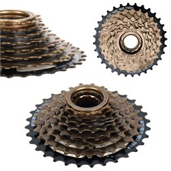 Трещотка COMIRON, 8 скоростей, 13-32Т, индексная, ED черный /FW-8I 749607