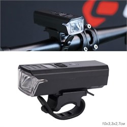 Фонарь передний COMIRON "DIGITAL" корпус: ABS+PC, свет: 30LED, 260lm, 1500 mAh, Type-C, влагозащита IP67 743693