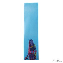 Шкурка противоскользящая для скейта логборда самоката GT300-3 размер 153х610мм 744994