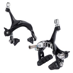 Тормоза клещевые алюминиевые COMIRON LB-480D, для шоссейного велосипеда, передний и задний (комплект), чёрные 727044