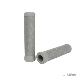 Грипсы 135 мм. Ультрамягкие. 2 шт. Special Soft TPE. Grey Color 750235