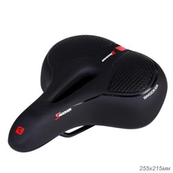 Седло велосипедное комфортное COMIRON SNOOKER ATHENS 255x215 742804