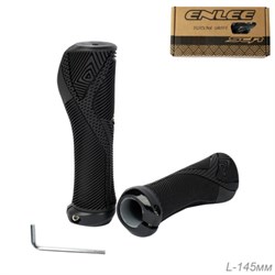 Грипсы 145 мм. Эргономичные. ENLEE. Ультрамягкие с PC струбцинами. Special Soft TPE 749501