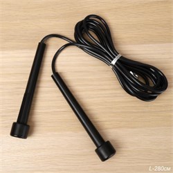 Скакалка Woohooo Classic WC2.8-BL / PVC / черный 745751