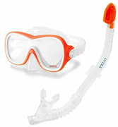 Набор для плавания WAVE RIDER, маска, трубка, от 8 лет, 55647 INTEX 4FIufJt0jDVCimQ5qwCzd2