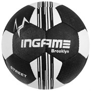 Мяч футбольный INGAME STREET BROOKLYN, №5 черно-белый IFB-125 qqJh1s6QjGI25M6o0F7Cl3