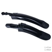 Крылья комплект для велосипеда GT-ZJT-S 24/26" Технологии: Пластик Цвет: Черный 719712