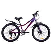 Велосипед 24  GT2407L L COMIRON SMART лавандовый фиолетовый алюминий 685592