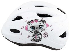 Шлем детский с регулировкой, рисунок -"Kitty", инд.уп. Vinca Sport VSH 7 Kitty