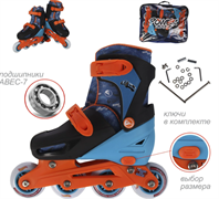 Роликовые коньки Q168S черные 4DDRWYLajSdJwebfaMe190