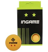 Мячики для настольного тенниса Ingame 2 звезды, IG020 6 шт в упаковке uAaqrH-qjLC-T4BwZ-Ubu2