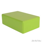 Блок для йоги 23*15*7.6cm см / YJZ589/4 /зеленый 718462