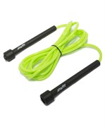 Скакалка STARFIT RP-101 ПВХ с плаcтиковой ручкой, зеленая, 3м YbZ-GPLSj61ly7gVS94lZ3