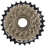 Трещотка FW-6I, 6S индексная, 14-28T, коричневая/28T ED SUNRUN 685858