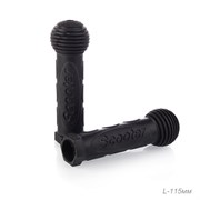 Грипсы детские SCOOTER 115/85мм 2шт черные 688203