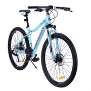 Велосипед 27,5" рама 17" 1x10sp CF770 B COMIRON DESIRE цвет: голубой (Hazy Sky) 685667