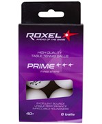Мяч н/т Roxel 3* Prime, белый (6шт.) uKq5u2R4gwvY8k2dPdFCF1
