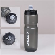 Бутылка для воды велосипедная ZEON WB226 750ML цвет grey 735190
