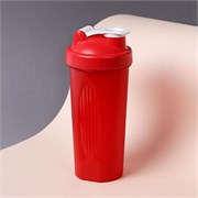 Бутылка/Шейкер SIMPLE SHSA-600 красный, для спортивного питания 600ML 735023