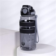 Бутылка для воды спортивная Woohooo H2O цвет Black + Gray 850 ml/ уп60 734897