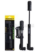 Насос ручной велосипедный Rocket, пластик, A/V, Presta RO-H-05