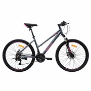 Велосипед 26" рама 17" 21sp COMIRON SAKURA розовый дымный 739625