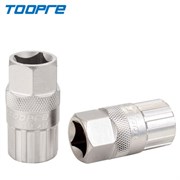 Профессиональный съемник кассеты/трещотки TOOPRE TP-217, захват под вороток 1/2" / ключ 21 мм, сталь 20Cr4 740632