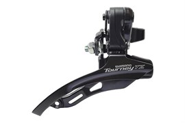 Переключатель передний Shimano Tourney FD-TZ500, верхняя тяга, хомут 31.8, максимальная звезда 42Т AFDTZ500DSTM6