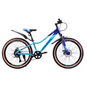 Велосипед 24 GT2407L B COMIRON SMART синий алюминий 685593