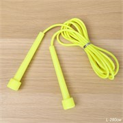 Скакалка Woohooo Classic / WC2.8-YE / PVC / желтый 745753