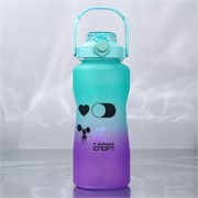 Бутылка для воды пластиковая «Спорт», 2.25 л 9936683