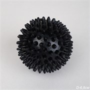 Мячик массажный Woohooo Energy Ball / 6,8см / черный 750158