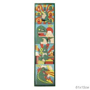 Шкурка противоскользящая для скейта логборда самоката GT300-4 размер 153х610мм 744995