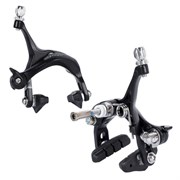 Тормоза клещевые алюминиевые COMIRON LB-480D, для шоссейного велосипеда, передний и задний (комплект), чёрные 727044