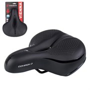 Седло велосипедное комфортное COMIRON VIENNA C029 250x210, 0, Китай) 686359