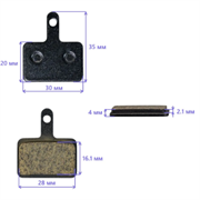 Тормозные колодки для электросамокатов (Тип 8) wfXU7NK2gHqUgovOXTIvO3