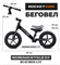 Беговел 12" Rocket, колеса надувные, рама алюминий, цвет черный R9-BK - фото 37534